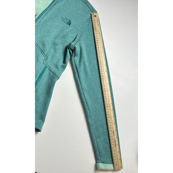 The North Face Jacket Women's Size S/P Agave Soft Shell Full Zip Green C656 - Picture 10 of 11